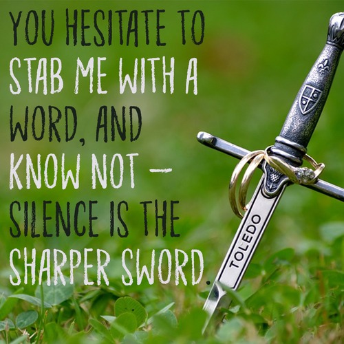 Product picture Viral Social Quote Posters & Icons - Silence 